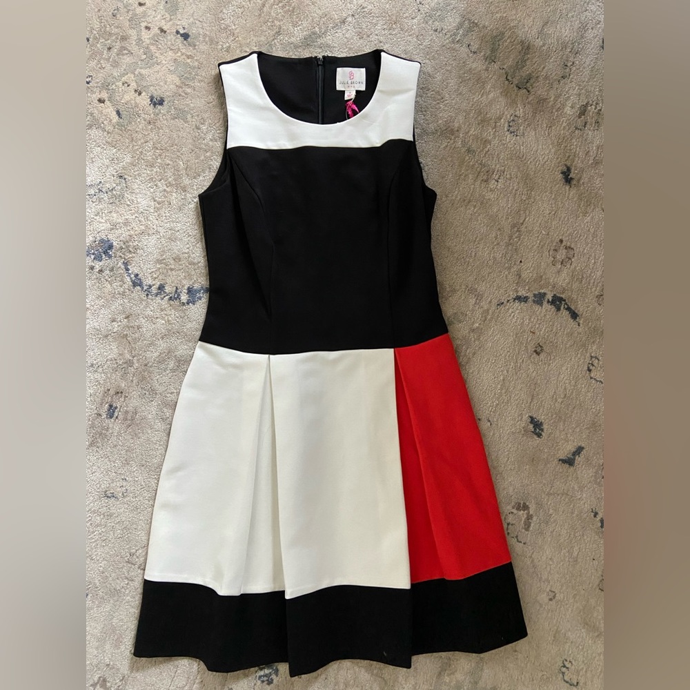 Julie Brown color block dress